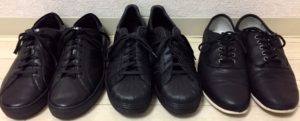 黒の靴